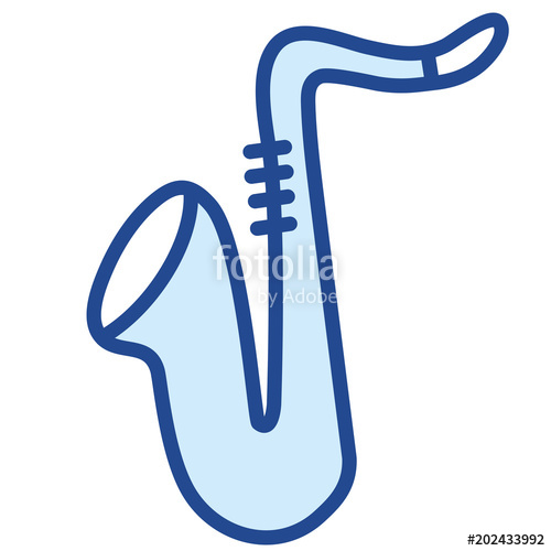 500x500 Saxofon Vector Icon Stock Image And Royalty Free Vector