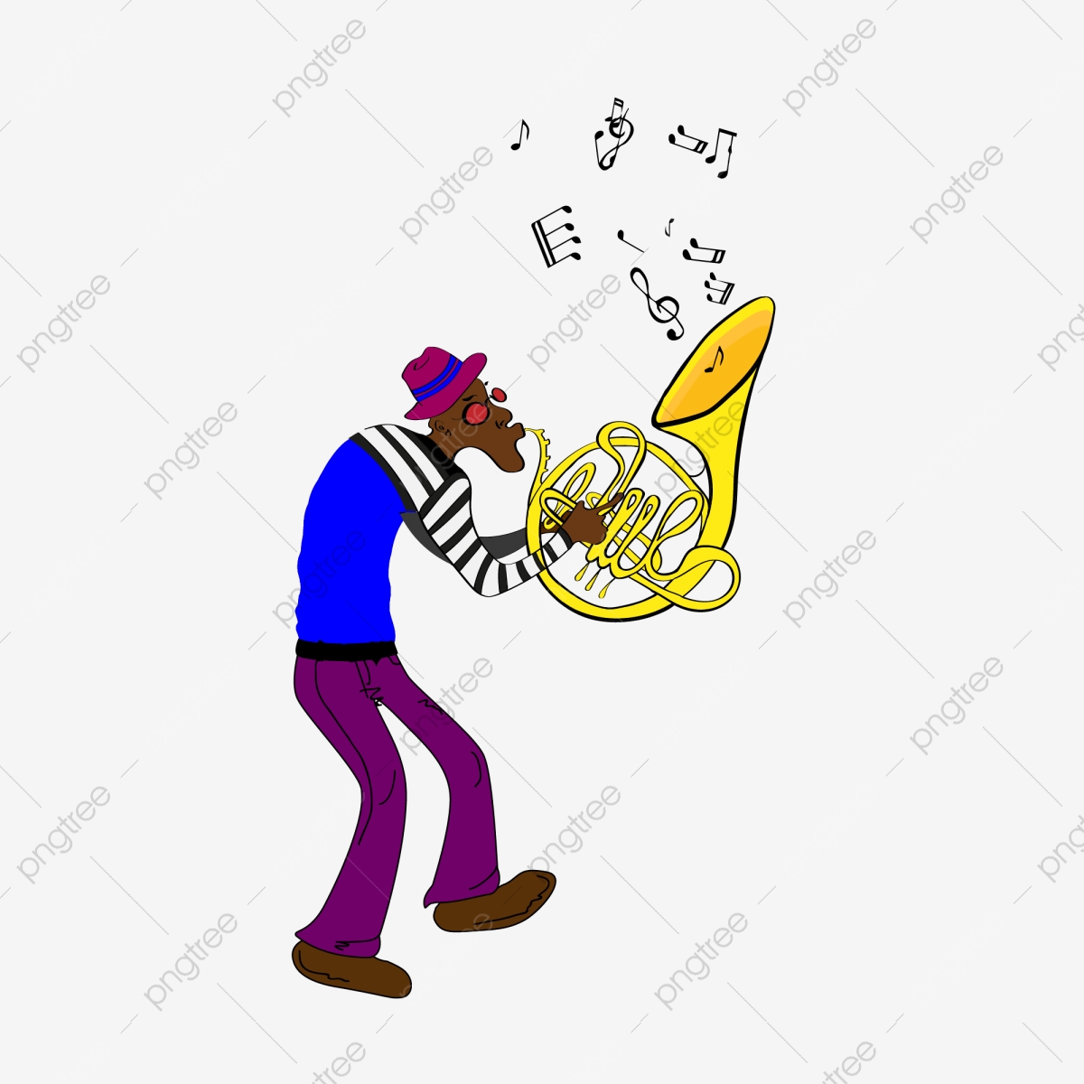 1200x1200 Vector Trompeta Saxo, Instrumentos Musicales