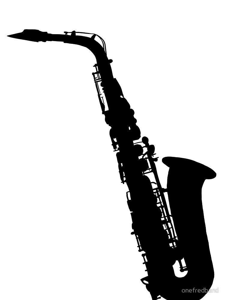 750x1000 Collection Of 'alto Saxophone Silhouette' Download More Than