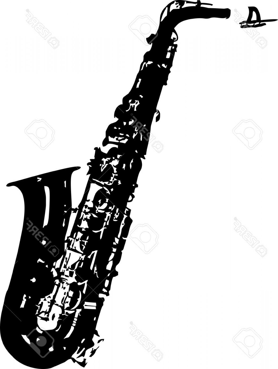 1178x1560 Alto Sax Vector Cqrecords