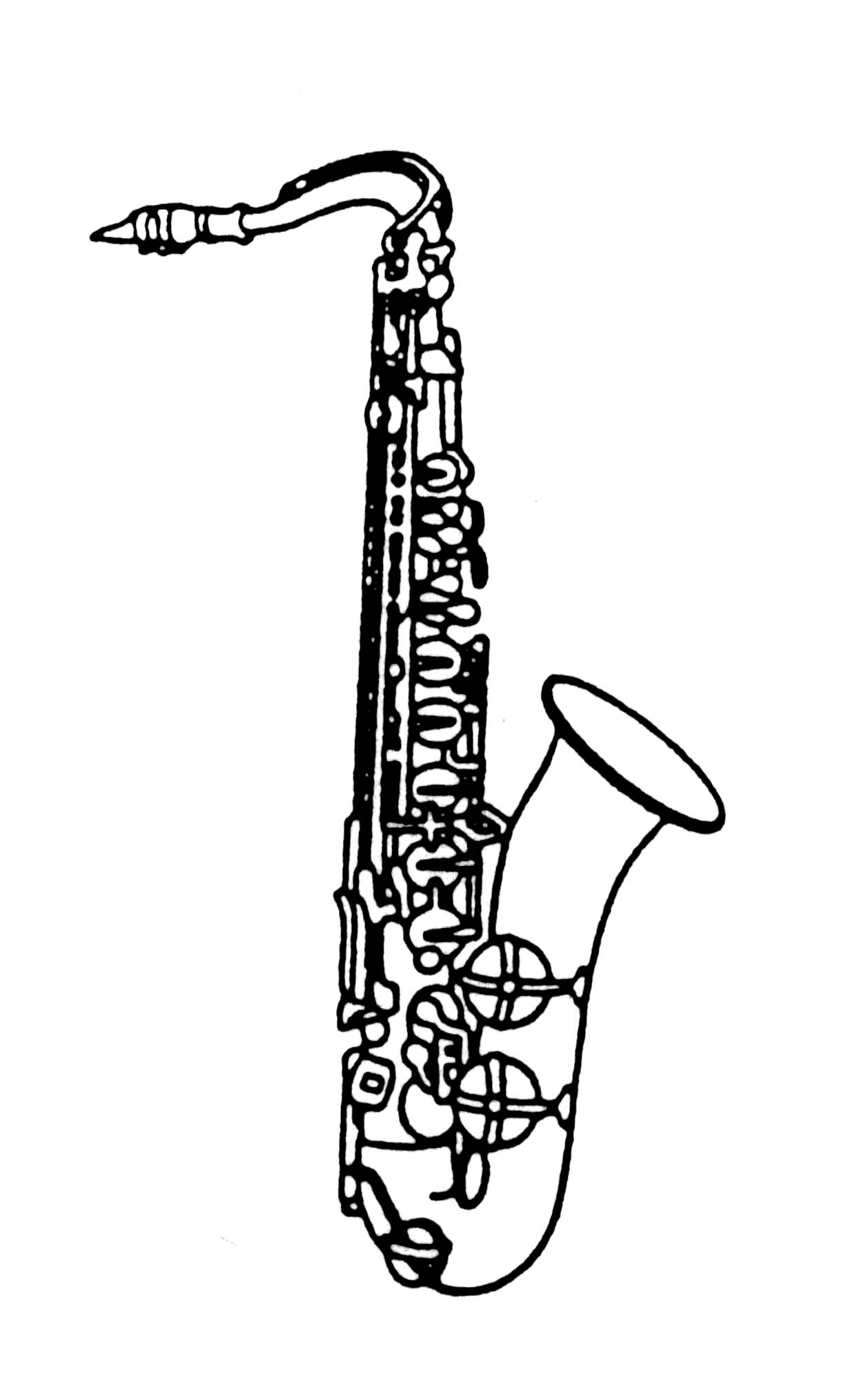 1239x2000 Saxophone Vector Clipart Images Gallery For Free Download Myreal
