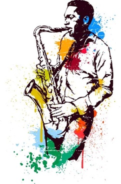 242x368 Vector Saxophone Free Vector Download