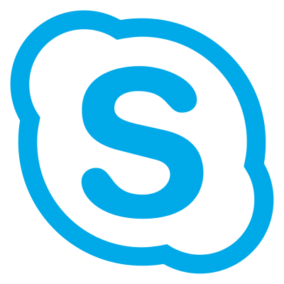 400x400 Skype Logo Vector