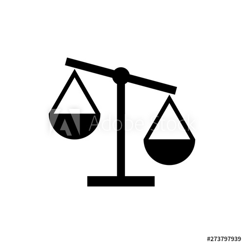 500x500 Scales Icon Law Scale Icon Scales Vector Icon