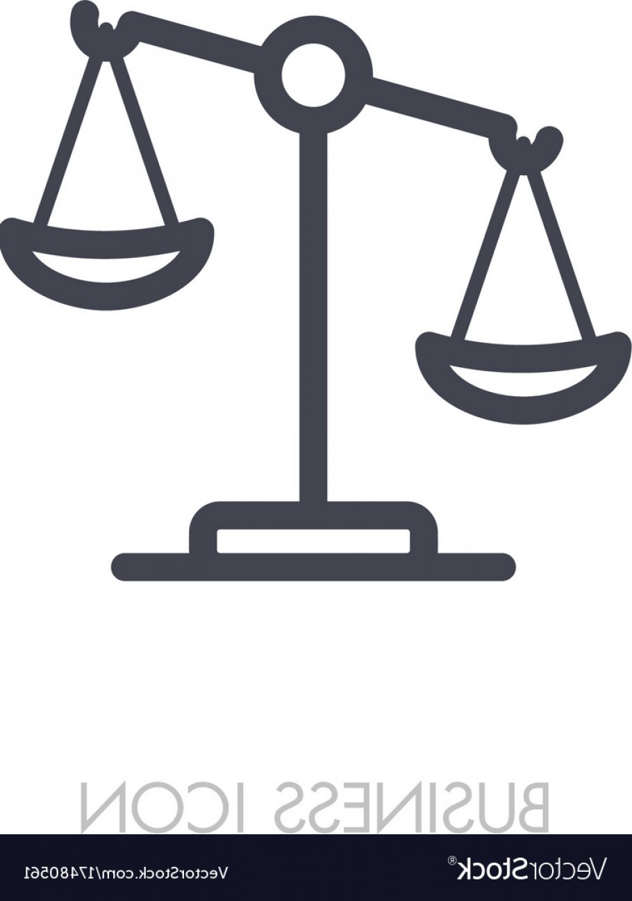 910x1296 Law Scale Icon Justice Outline Icon Vector Geekchicpro