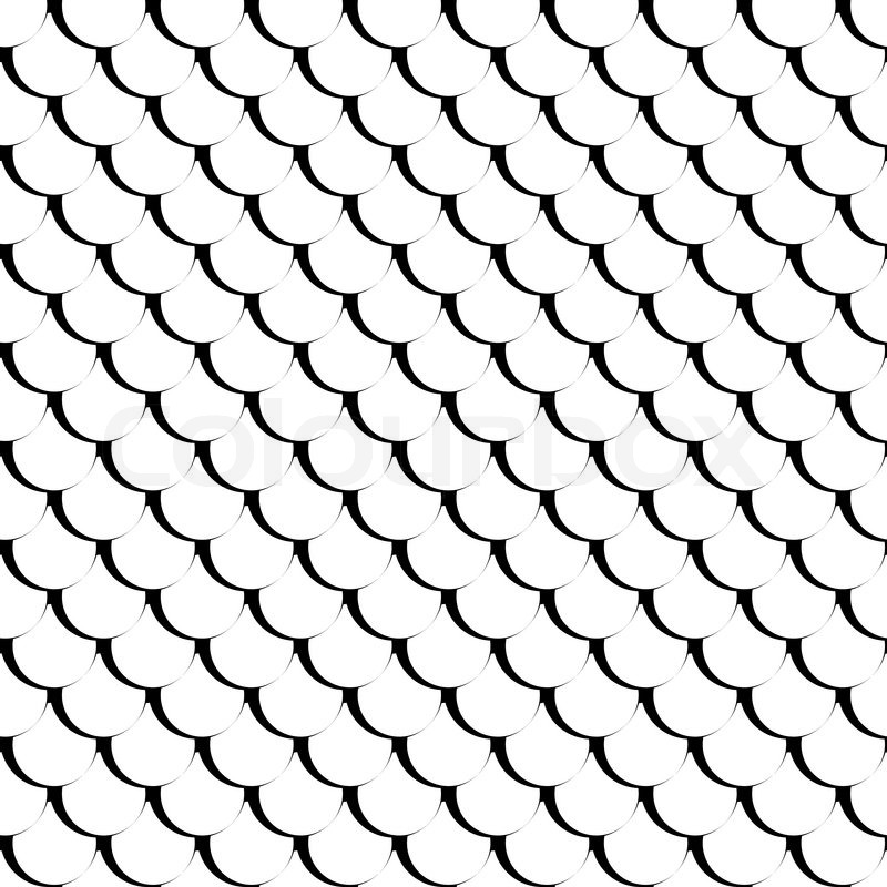 800x800 Fish Scales Texture Seamless Pattern Stock Vector Colourbox
