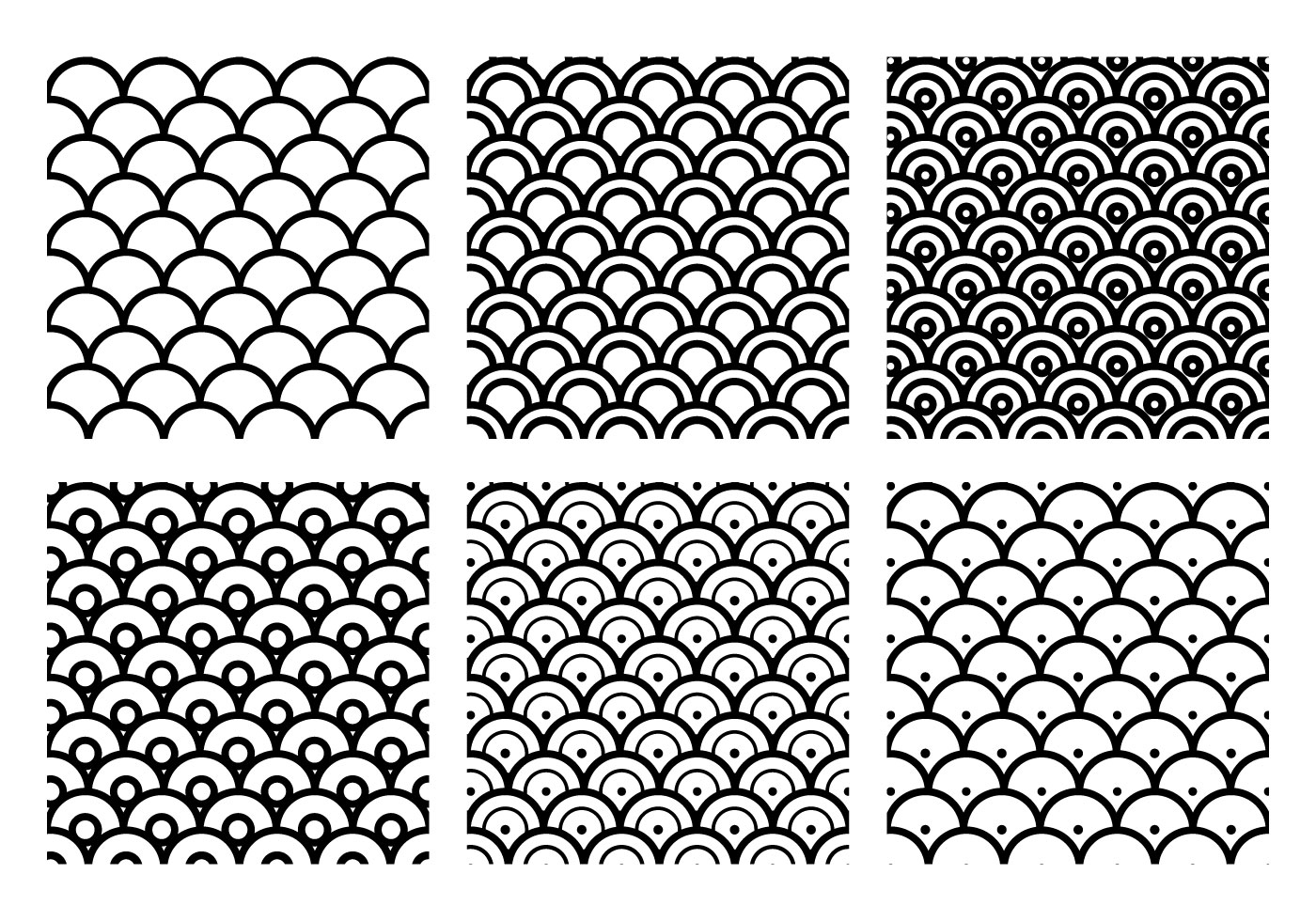 1400x980 Mermaid Scales Free Vector Art