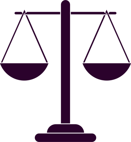 462x500 Violet Scale Vector Image