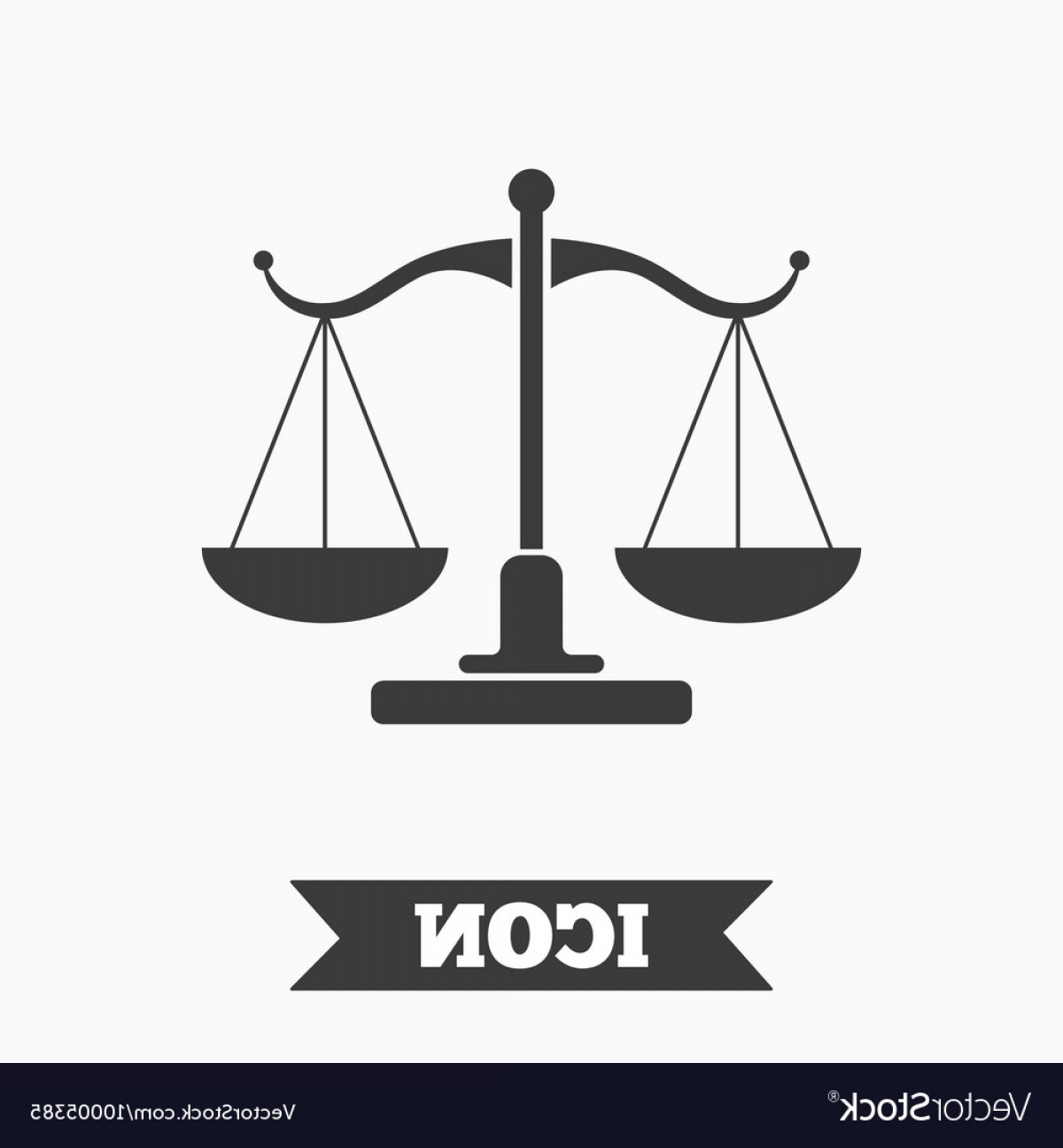 1200x1296 Scales Of Justice Sign Icon Court Of Law Symbol Vector Soidergi