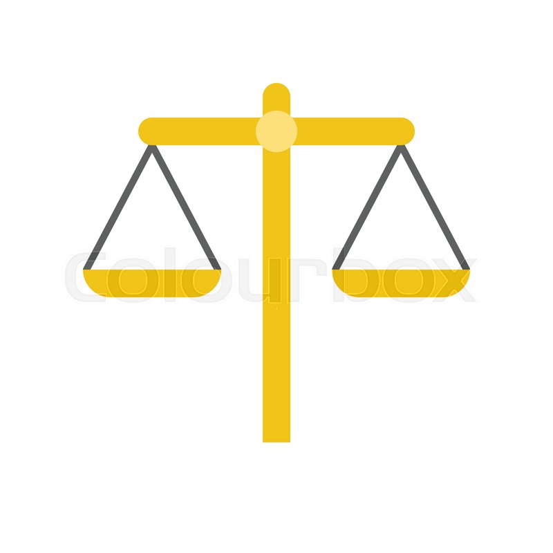 Scales Of Justice Vector