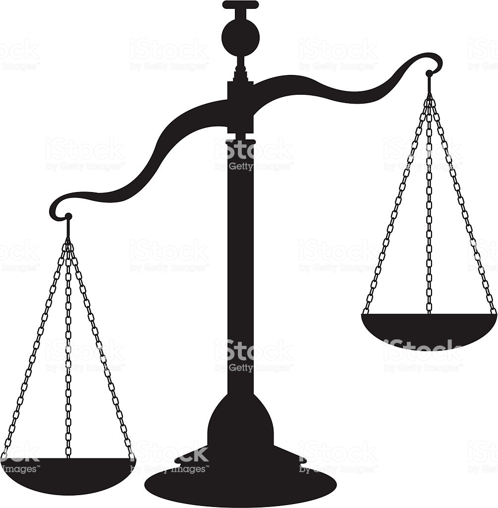 1005x1024 Scales Of Justice Vector Waage Clipart