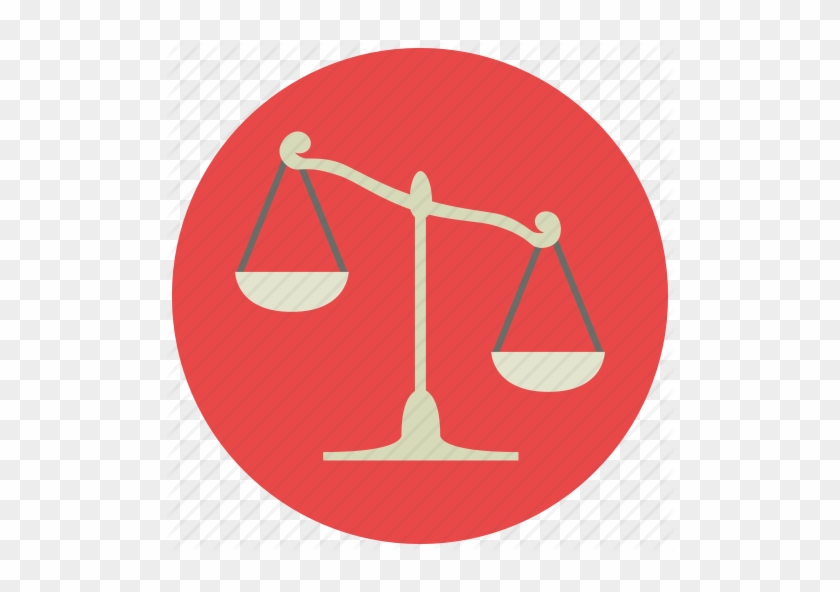 840x592 Justice Scale Icon Stock Vector