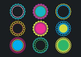 286x200 Scallop Border Free Vector Art