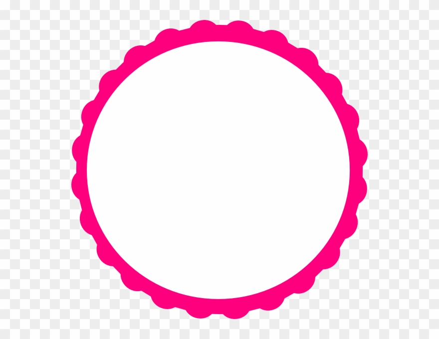 880x680 Scalloped Border Clipart