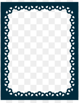 260x340 Scalloped Border Png Free Download
