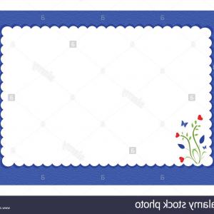 300x300 Stock Illustration Pink Scalloped Border With Floral Cqrecords