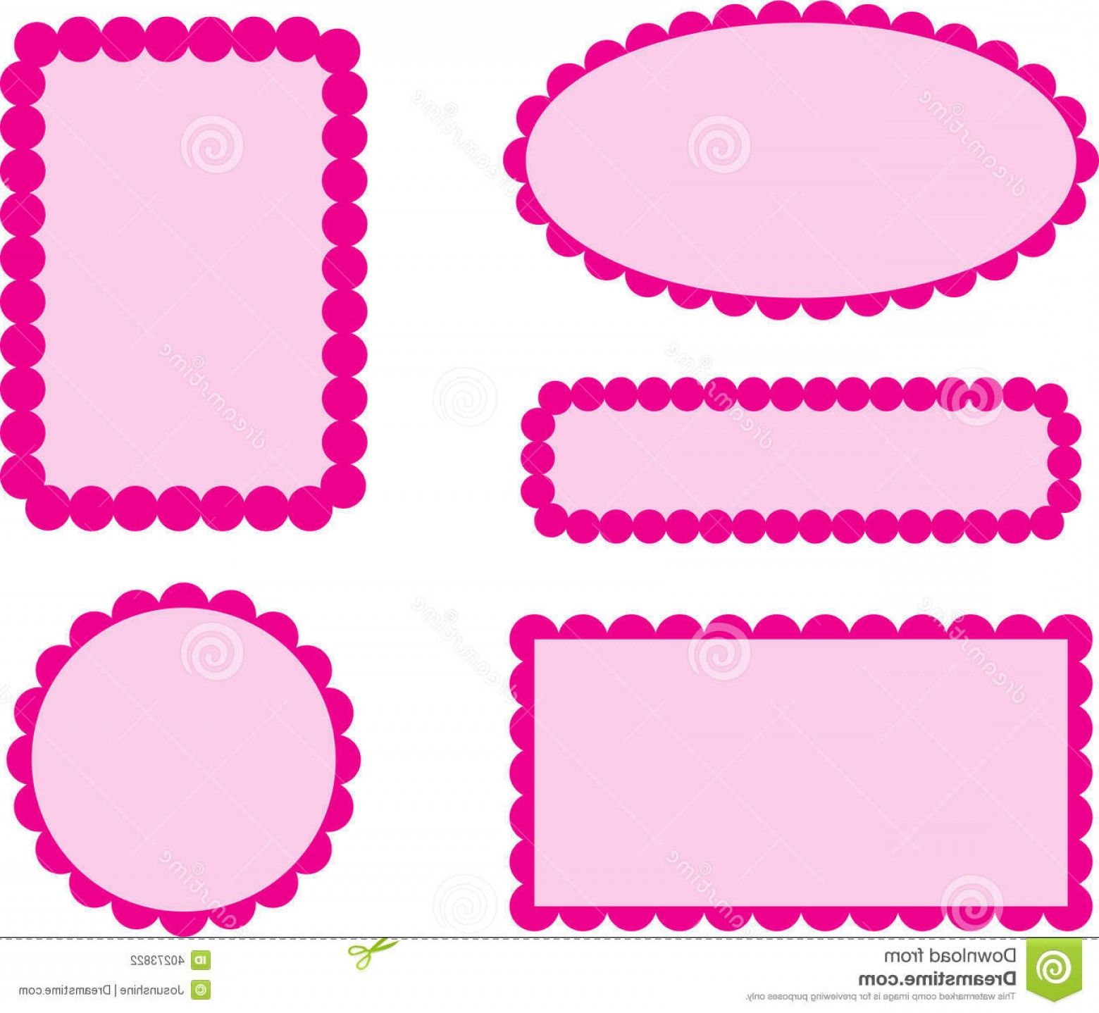 Scallop Border Vector at Vectorified.com | Collection of Scallop Border Vector free for personal use