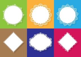 286x200 Scallop Border Free Vector Art