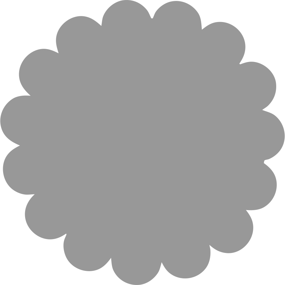 907x906 Scalloped Edge Circle Vector Clipart Images Gallery For Free