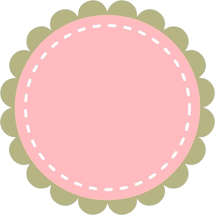 736x736 Vector Frame Scalloped X Picture Photo Wallpaper