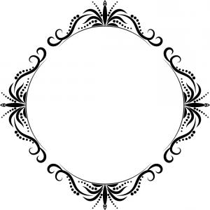 Scalloped Frame Vector at Vectorified.com | Collection of Scalloped ...