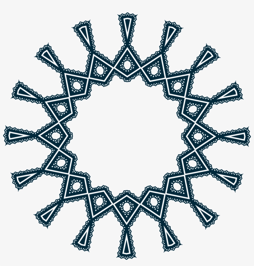 820x860 Scalloped Frame Clip Art Png