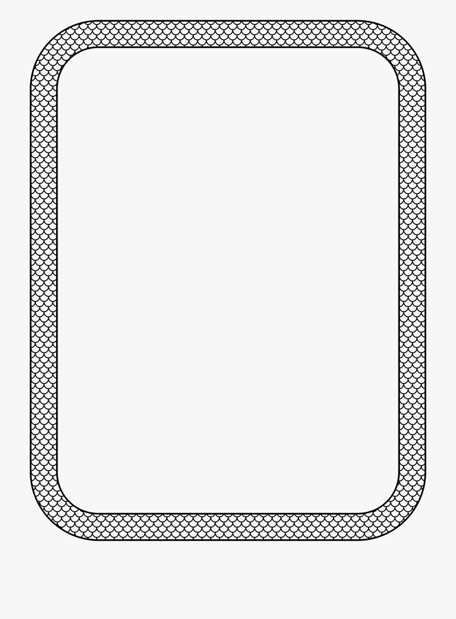 920x1247 Vector Frame Clipart Scallop Frame, Cliparts Cartoons