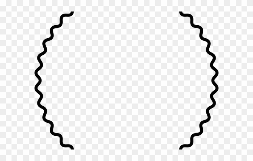 880x560 Vector Frame Clipart Scalloped Frame