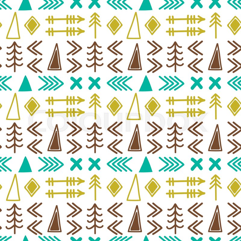 Scandinavian Pattern Vector At Collection Of