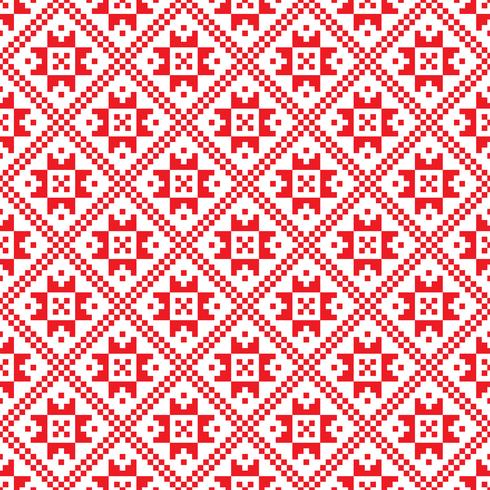 490x490 Traditional Scandinavian Pattern Nordic Ethnic Seamless