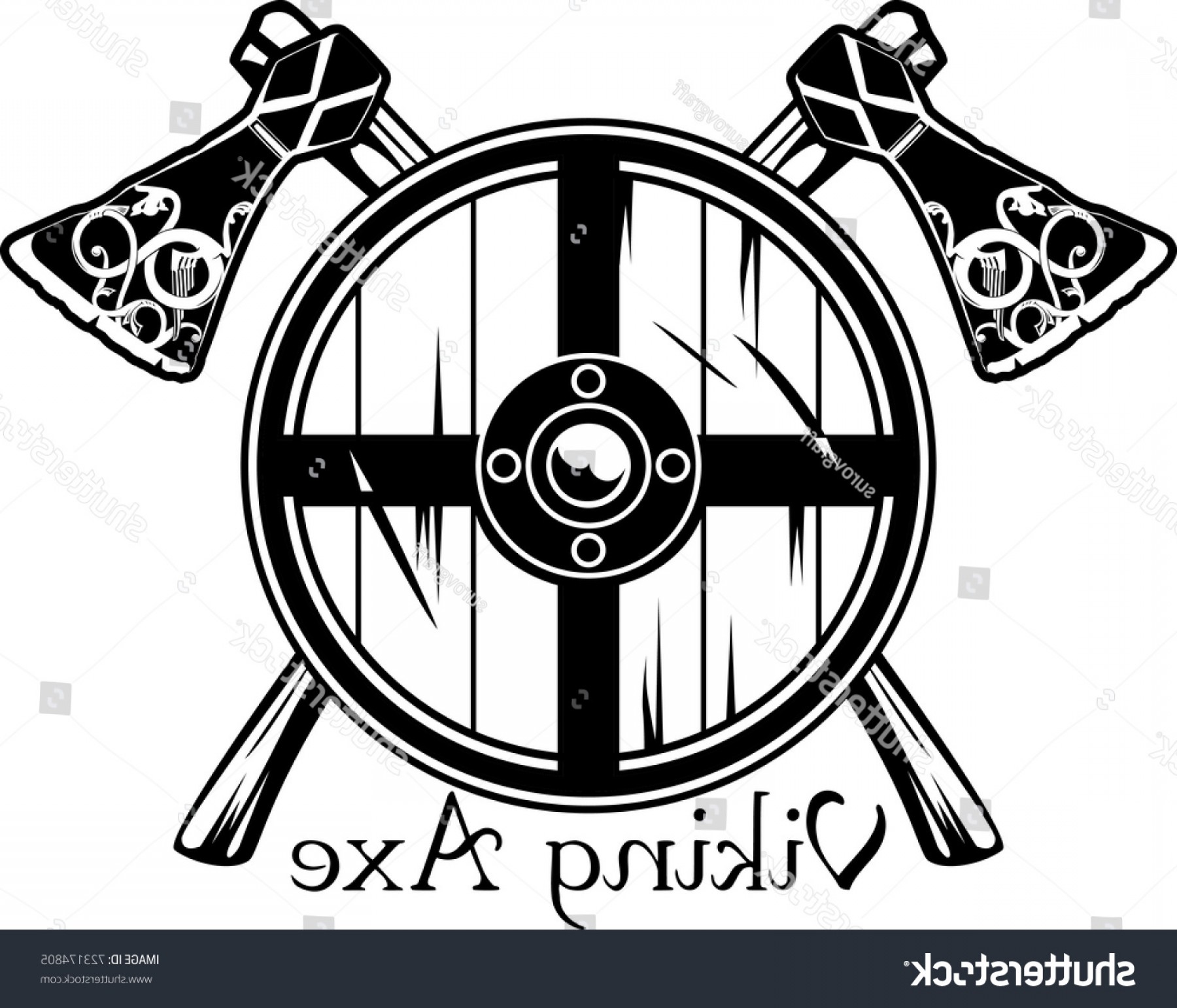 1800x1542 Viking Axe Scandinavian Pattern Shield Vector Soidergi