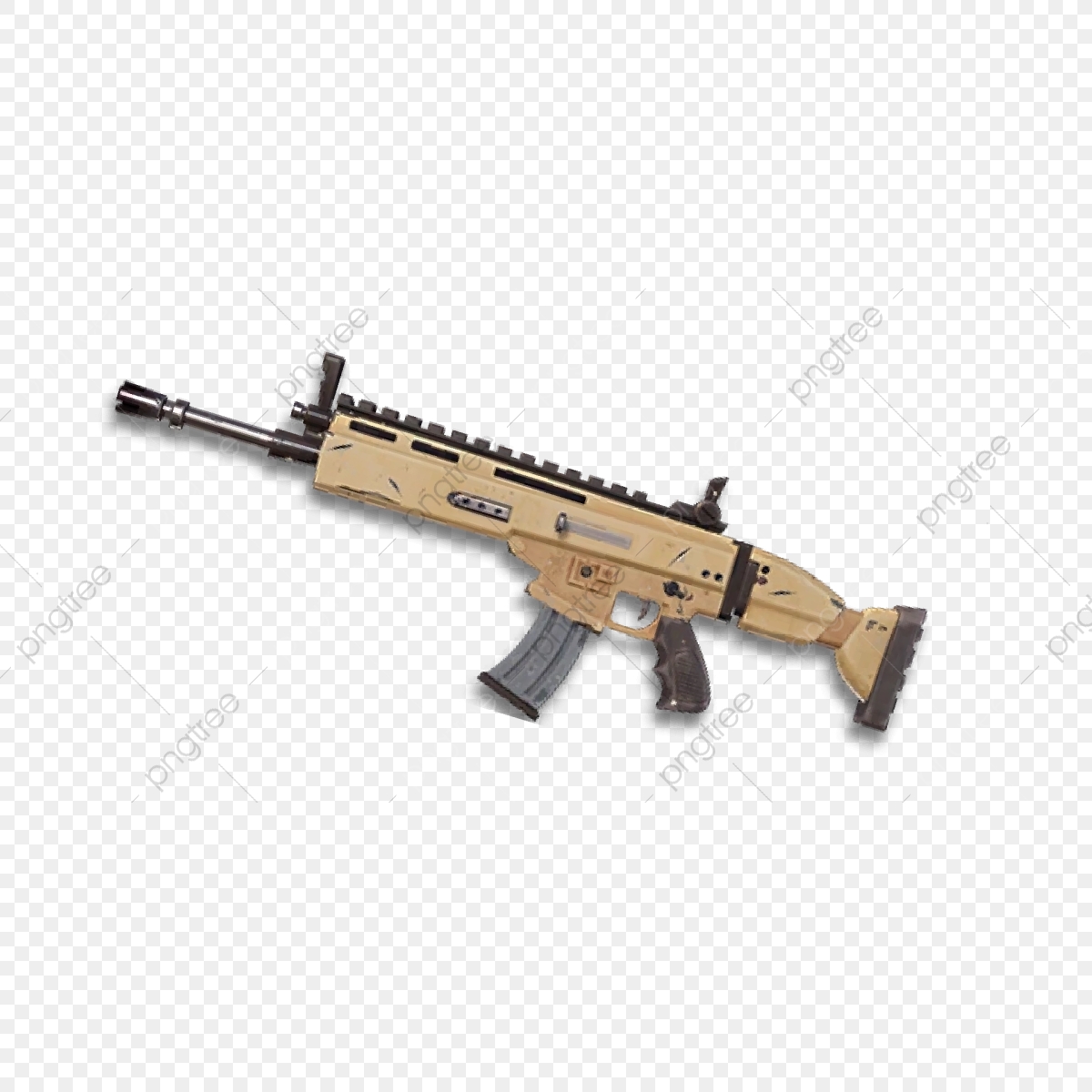 1200x1200 Scar, Fortnite, Pc Game Png And Vector With Transparent Background