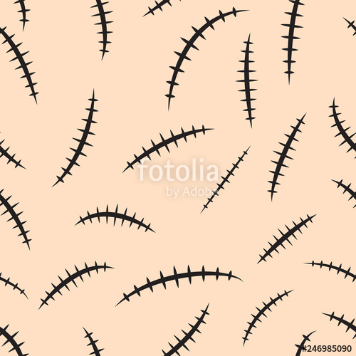 500x500 Scar Seamless Pattern Scratch Vector Skin Wound Background Stock