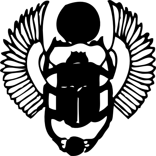 600x599 Scarab Clip Art Free Vector In Open Office Drawing