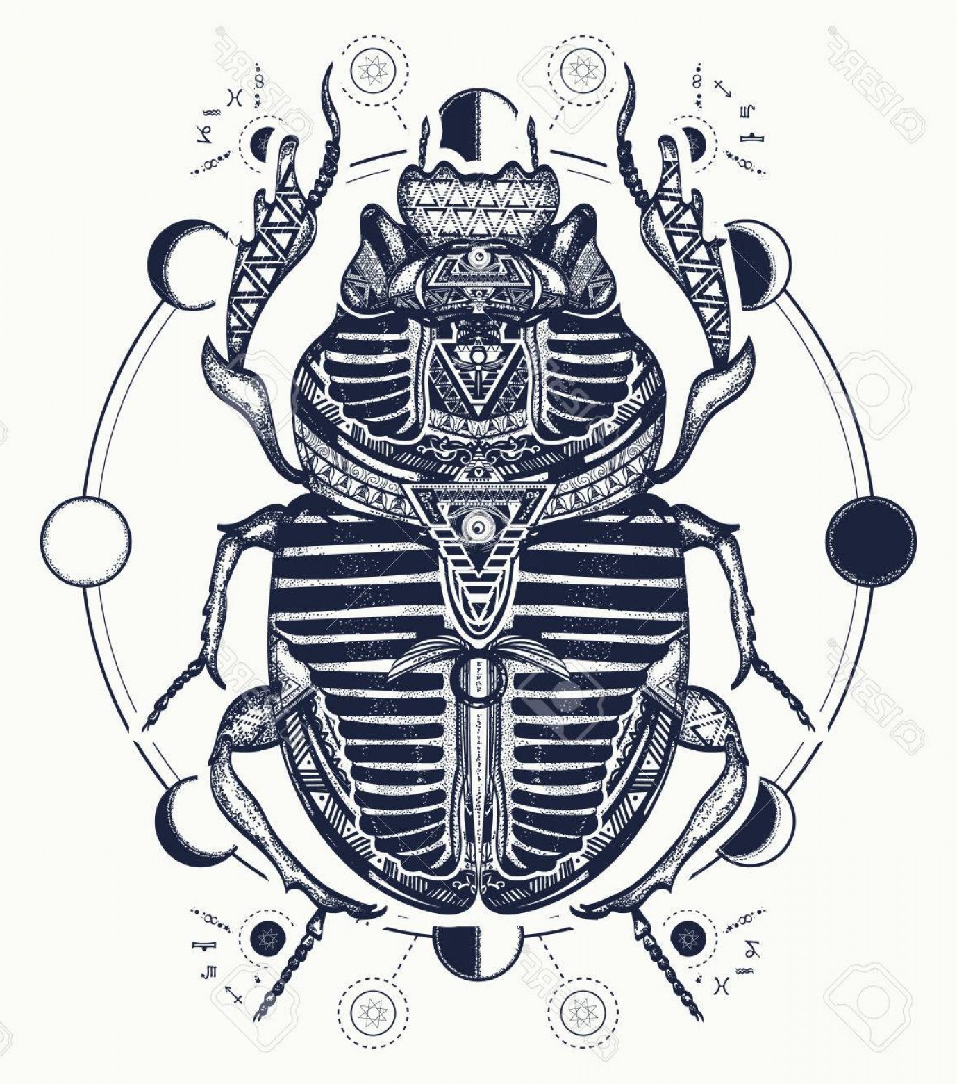 1378x1560 Photostock Vector Egyptian Scarab Symbol Of Pharaoh Gods Ra Sun