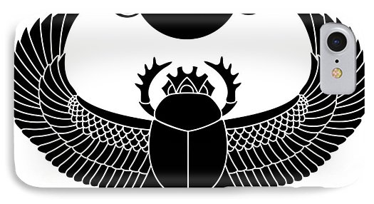 525x286 Scarab Vector Iphone Case For Sale