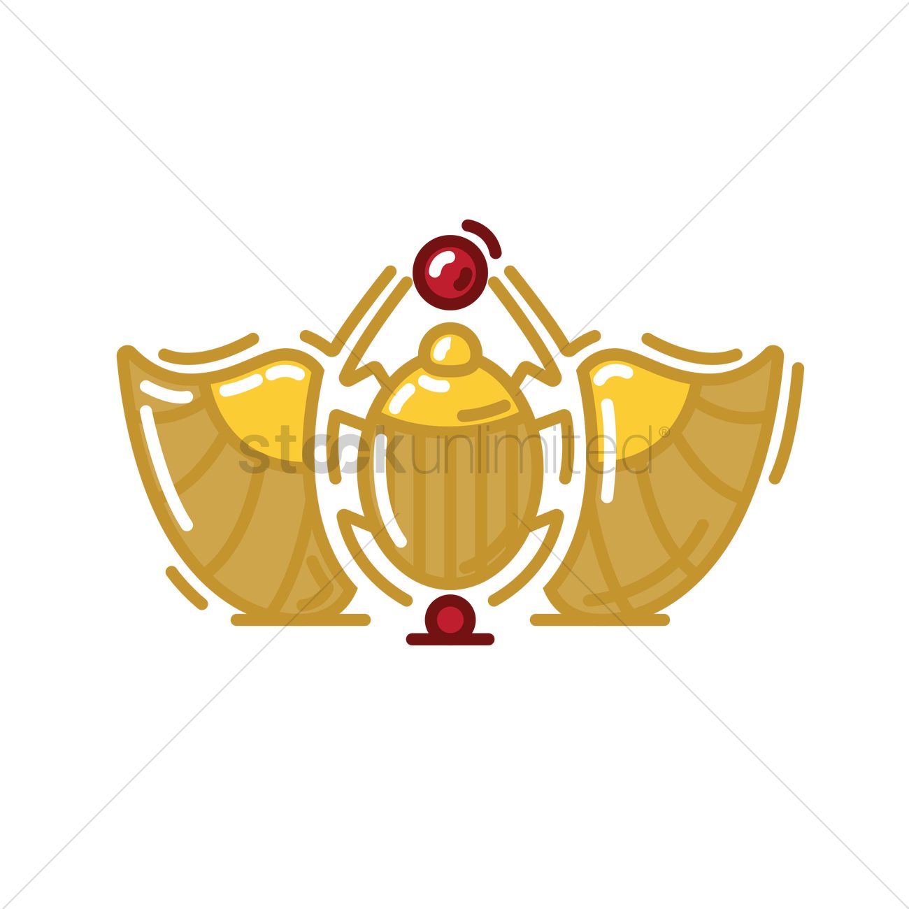 1300x1300 Scarab Vector Image