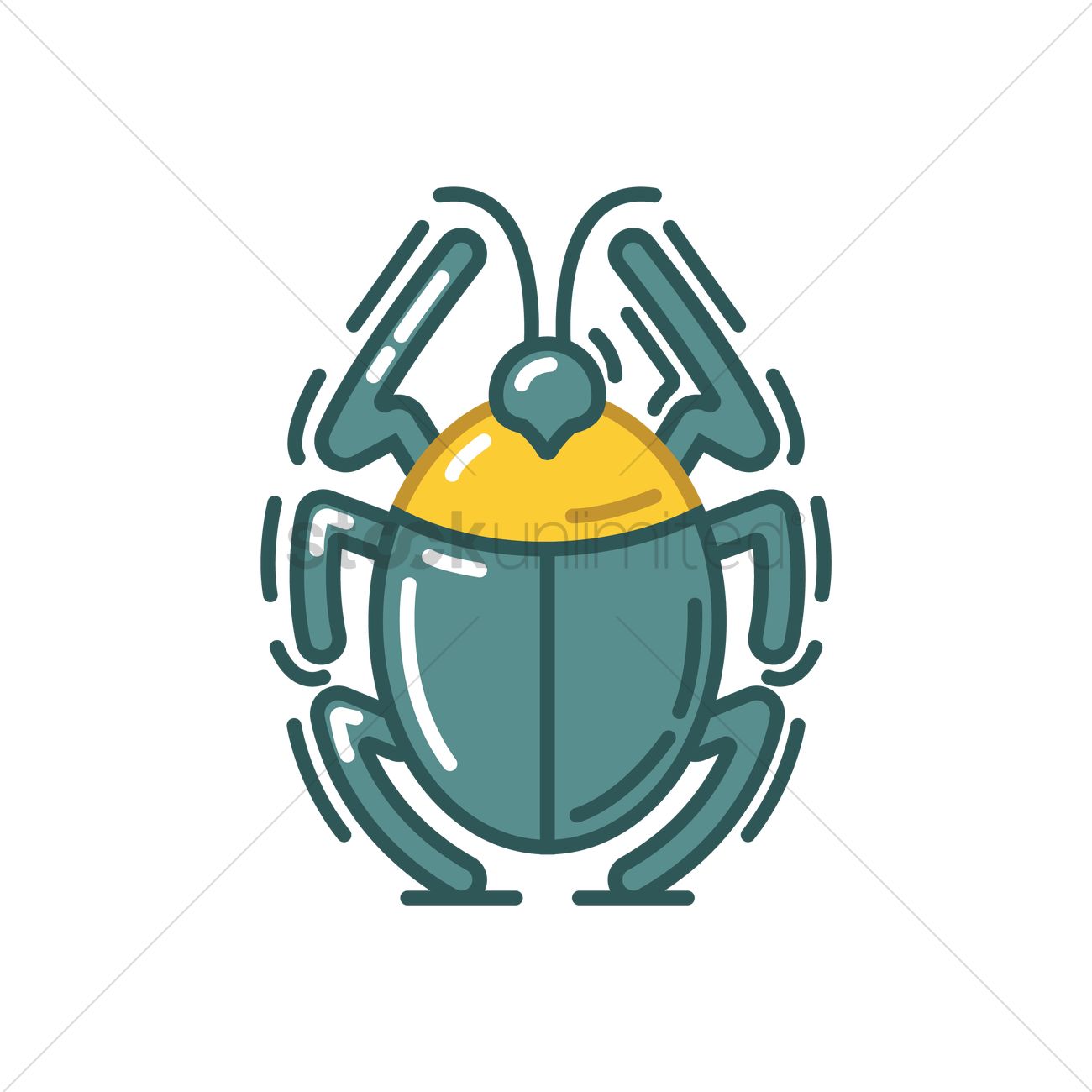 1300x1300 Scarab Vector Image