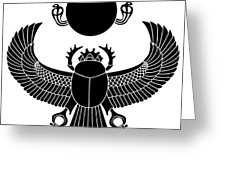 226x170 Scarab Vector Metal Print