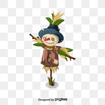 360x360 Scarecrow Vector, Free Download Halloween Scarecrow, Scarecrow