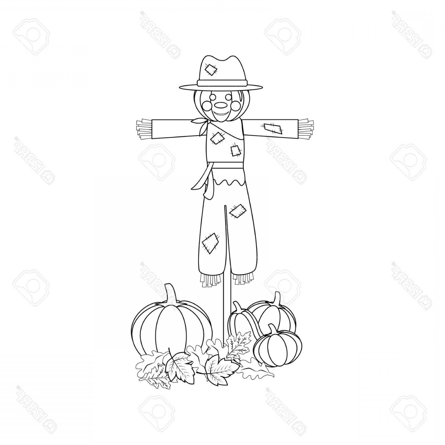 1560x1560 Scarecrow Vector Hoodamath