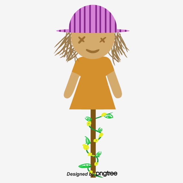 640x640 Wheat Straw Scarecrow, Wheat Vector, Scarecrow, Wheat Field Png