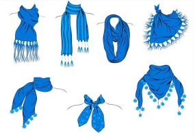 285x200 Winter Scarf Free Vector Graphic Art Free Download