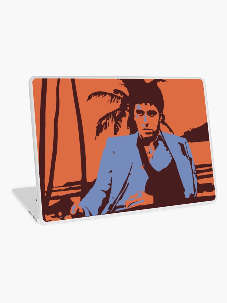 750x1000 Scarface Tony Montana Vector Laptop Skin