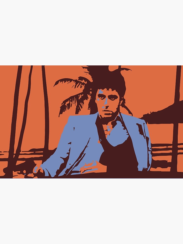 750x1000 Scarface Tony Montana Vector Poster