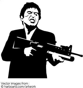 Scarface Vector at Vectorified.com Collection of. 