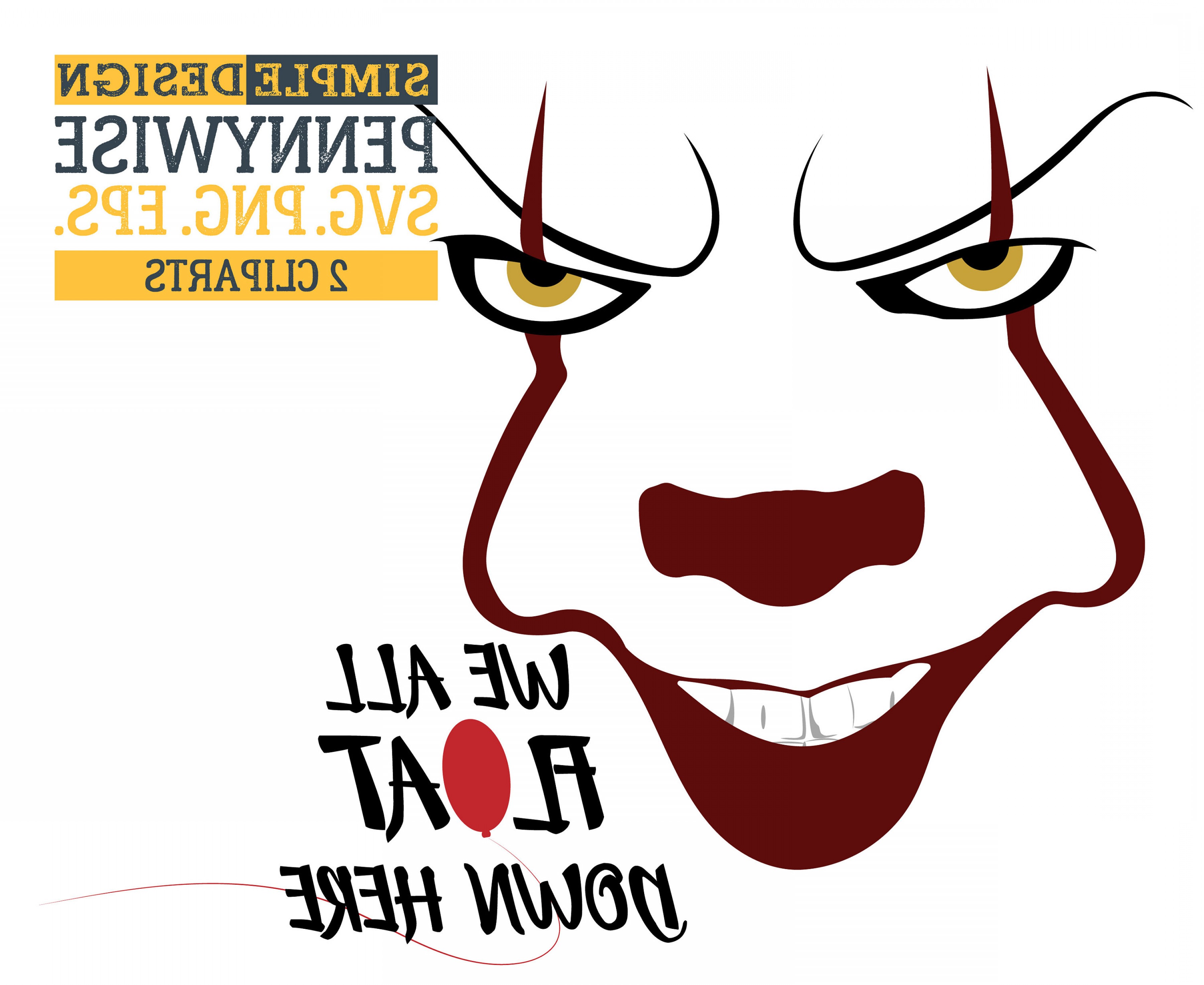 Pennywise Clown Vector Savoyuptown 3600x2946 Pennywise Clown Vector Savoyuptown