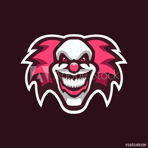 Scary Clown Vector at Vectorified.com | Collection of Scary Clown ...