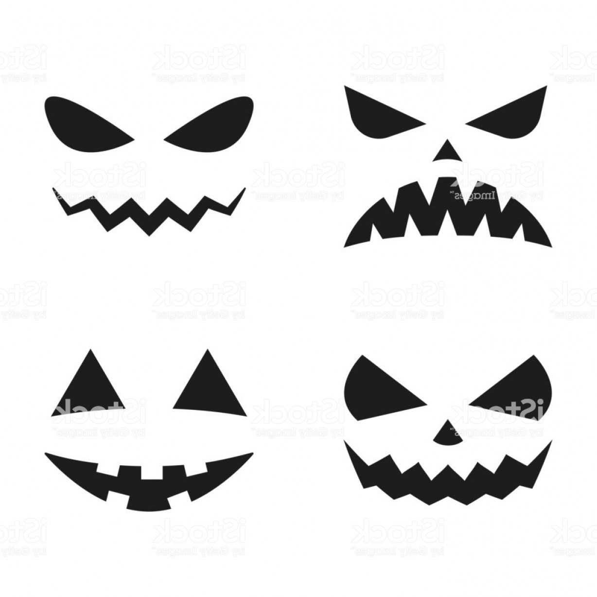 1228x1228 Pumpkin Face Vector Hoodamath