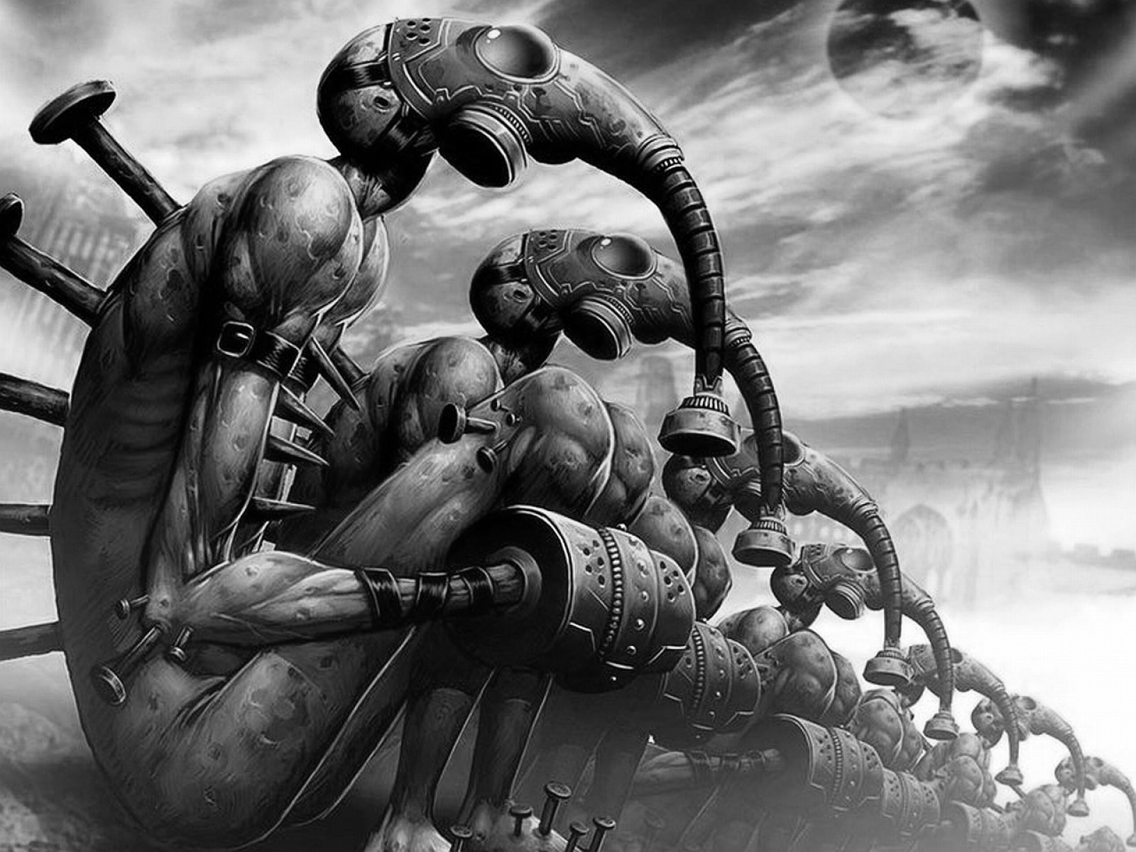 1600x1200 Horror, Art, Artwork, Artworks Scary,vector, Evil, Photos,dark